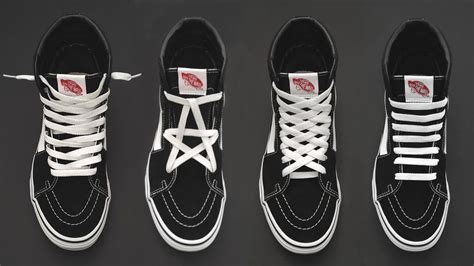 cool ways to tie vans.